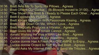 My Cuckie Jerks-Off As His Friend Fucks Me... Agness