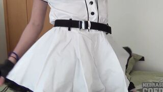 very petite star masturbating
