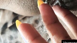 Finger Bang, Cumming & Pissing all over