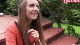 LETSDOEIT - This Playful Tiny Boobs Vixen Plays With Herself For The First Time On Camera