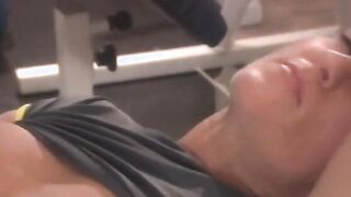 Amazingly Hot babes into Beauty sports bras have goddess lesbo sex during a workout