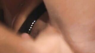 Blonde with stunning titted offer ORAL SEX and gets pounded