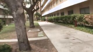 Old creep persuades 2 Bombshell blondes to suck him dry