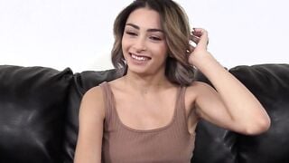 Wannabe Pornstar Vanessa Creams Her Soak Vagina Inside Casting!