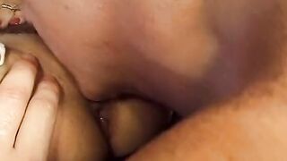 Blond with tiny titted getting screwed