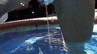 Blond with tiny titted getting screwed