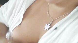 Goddess sweet lady with candy body having fun with sext oy