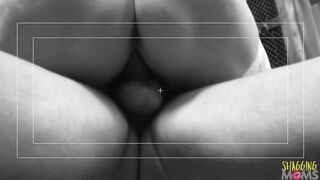 Lusty blonde skank wants more than 1 rough penis