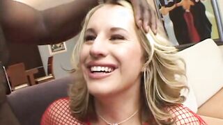 A long african dick for a big tit irresistible blonde thot