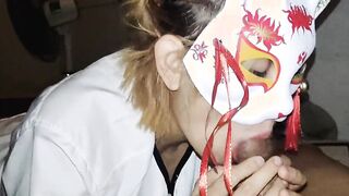 he said wearing a fox mask makes him fall into love m