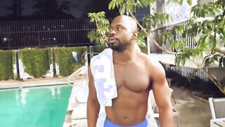 #OhSheTrippin: Abby Adams - Blonde Barely Legal Creams On Long Ebony Dick