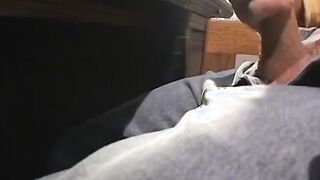 Beauty blonde spreads her legs and gets her soak cunt tasted