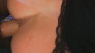 Adorable Beauty banged while her friend masturbates and both suck dick and got creampie