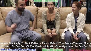 Angel Santana 1st Gyno Exam EVER Caught On Concealed Camera By Doctor Tampa For You To