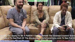 Angel Santana 1st Gyno Exam EVER Caught On Concealed Camera By Doctor Tampa For You To
