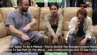 Angel Santana 1st Gyno Exam EVER Caught On Concealed Camera By Doctor Tampa For You To