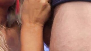Amateur three-way nailed for the penis hungry milfAmateur three-way fucked for the dick hungry MILF