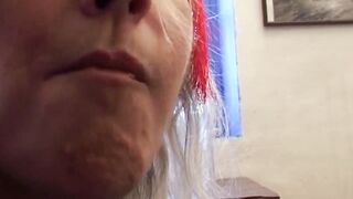 Amateur three-way nailed for the penis hungry milfAmateur three-way fucked for the dick hungry MILF