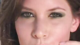 Beauty bitch gets anal sex outdoors and a cum on face and booty