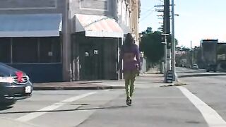 Fantastic well shaped whore gets banged! inside the record store