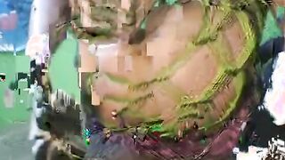 Fantastic well shaped whore gets banged! inside the record store