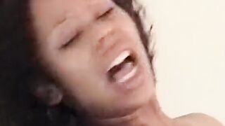 Big Titted african women riding a big dick