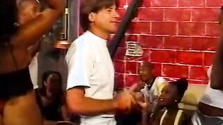 Wild black Girl sex party