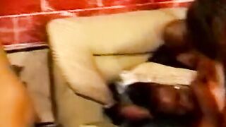Wild black Girl sex party