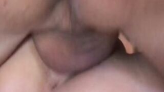 Hoe bitch barely legal takes a rough meat on her tight asshole