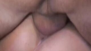 Hoe bitch barely legal takes a rough meat on her tight asshole
