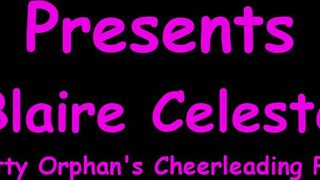 Bratty Orphan Cheerleader Blaire Celeste Required Sports Physical At Doctor Tampa & Nurse Stacy Shepard Gloved