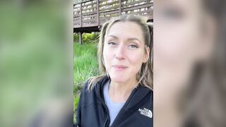 Fucking on the shore of the Kenai River inside Alaska