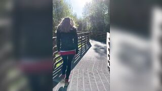 Fucking on the shore of the Kenai River inside Alaska