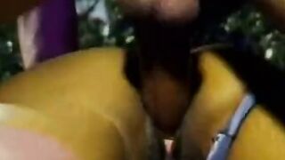 Anal Cutie bitch takes the dick into the booty