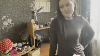 Gf demands filthy sex on the floor