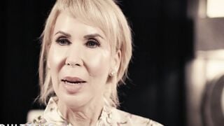 ADULT TIME - Big Boobed Older Cougars COMPILATION! Long Titty Grannies Got Boned ROUGH!