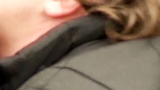Amateur sex into the parking lot and into the house inside 3 way to enjoy as a