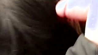Amateur sex into the parking lot and into the house inside 3 way to enjoy as a