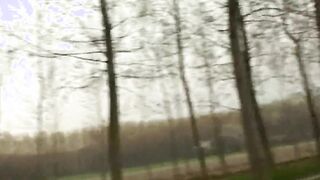 Amateur sex into the parking lot and into the house inside 3 way to enjoy as a