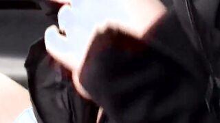 Amateur sex into the parking lot and into the house inside 3 way to enjoy as a