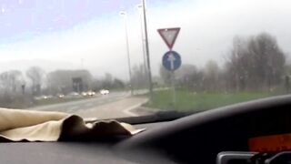 Amateur sex into the parking lot and into the house inside 3 way to enjoy as a