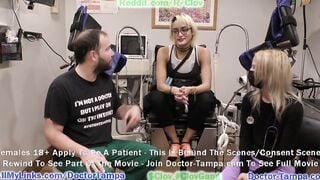 Become Doctor Tampa As Channy Crossfire Returns For Humiliating Mandatory Sophomore Gyno Exam With Nurse Stacy