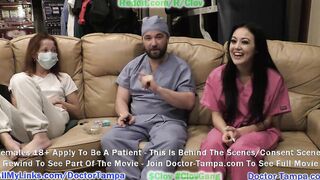Become Doctor Tampa For Bratty Orphan Cheerleader Blaire Celeste Required Sports Physical With Nurse Stacy Shepards