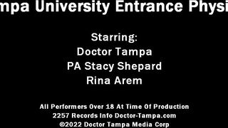 Become Doctor Tampa & Examine Rina Arem With Nurse Stacy Shepard During Humiliating Gyno Exam Required