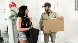 Whitney Wright Needs Donnie Rock To Plowed Her Instead of The Vibrator He Delivers