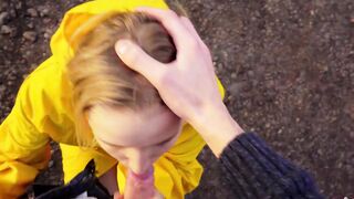 I seen ex-lover, eighteen bimbo, she offered to do a fellatio on the street.