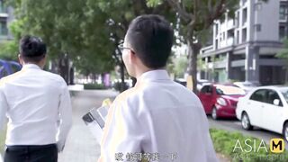 ModelMedia Asia-Colleague‘s Fiance Too Freaky-Yue Ke Lan-MD-0196-Best Original Asia Porn Clip