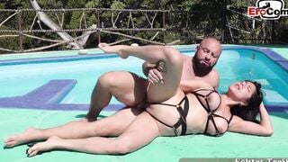 German tourist meet spanish hispanic 19 year old for amateur public sex