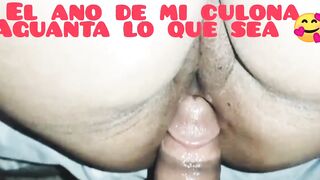 Squeezing my hubby's penis with my booty he came 3 times I love to feel his cock throbbing inside my booty
