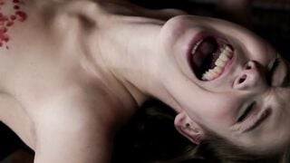 19 Year Old year mature eighteen get her first sub sex with waxing